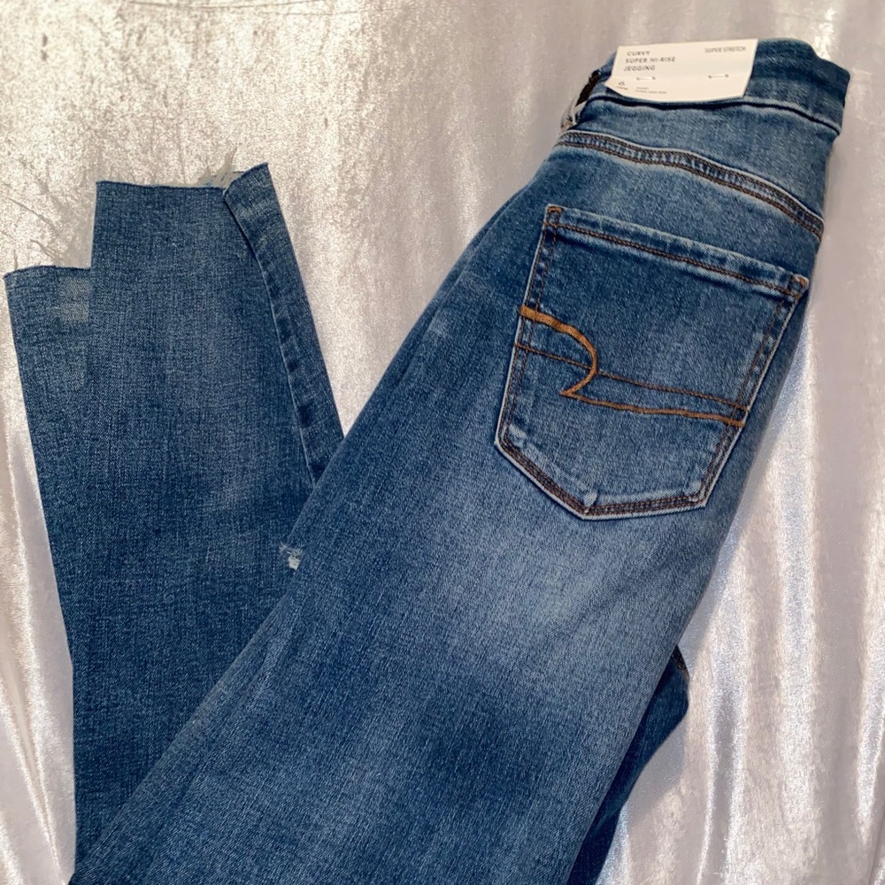 NWT American Eagle Curvy Super Hi-Rise Jegging